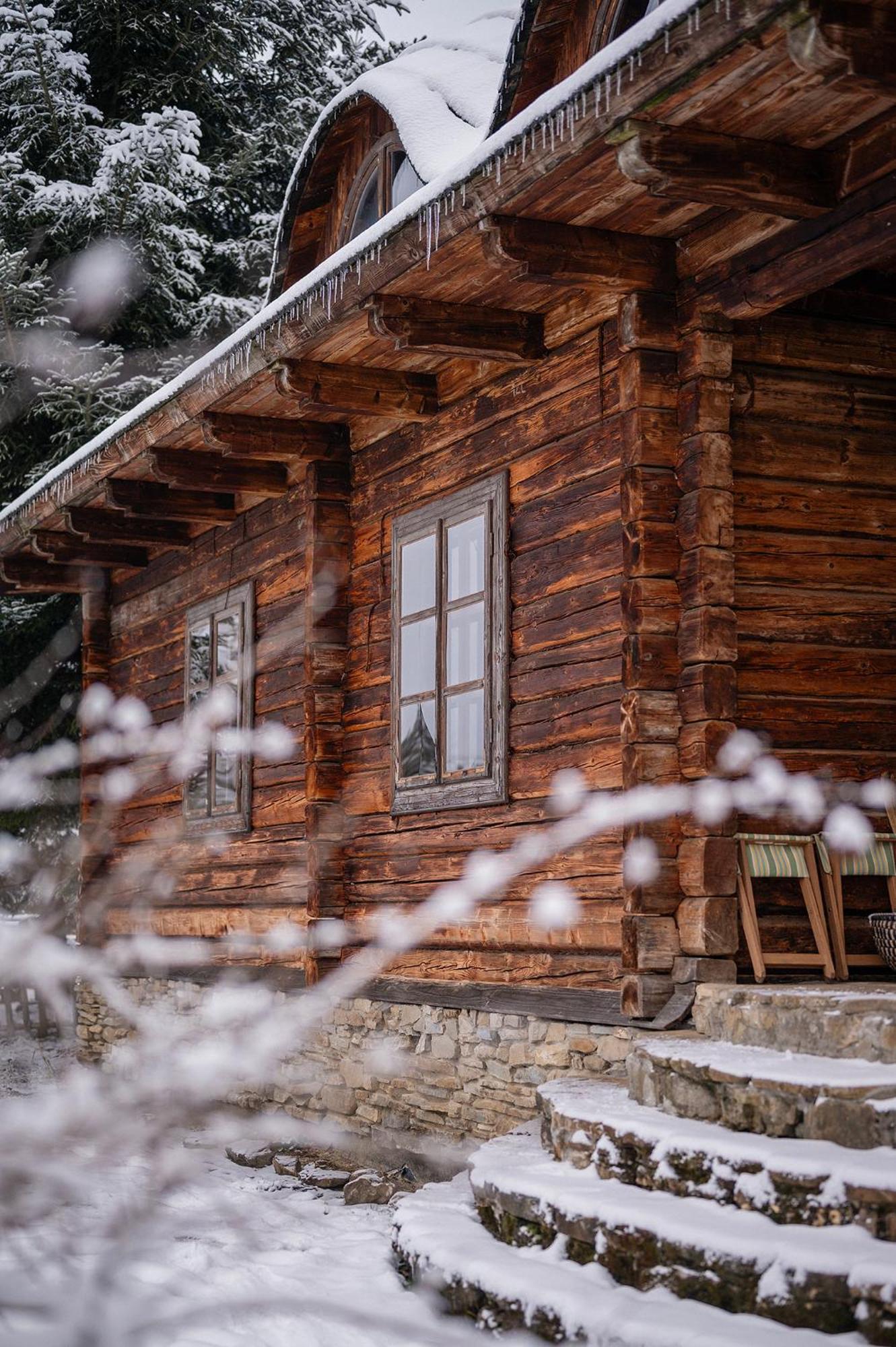 Villa Przystanek Ropienka Lesniczowka Esterno foto